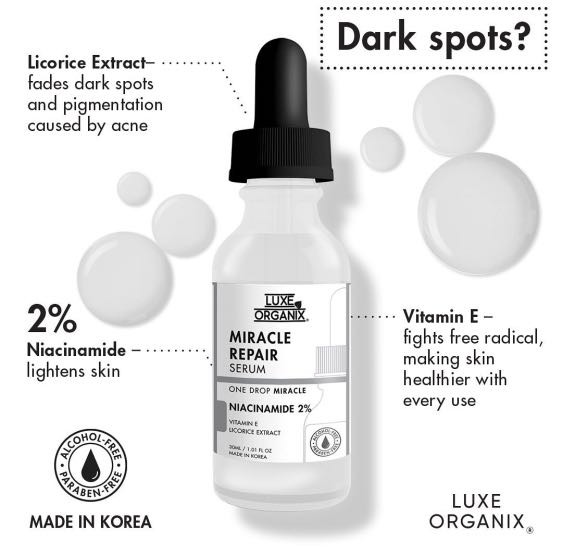 luxe niacinamide serum