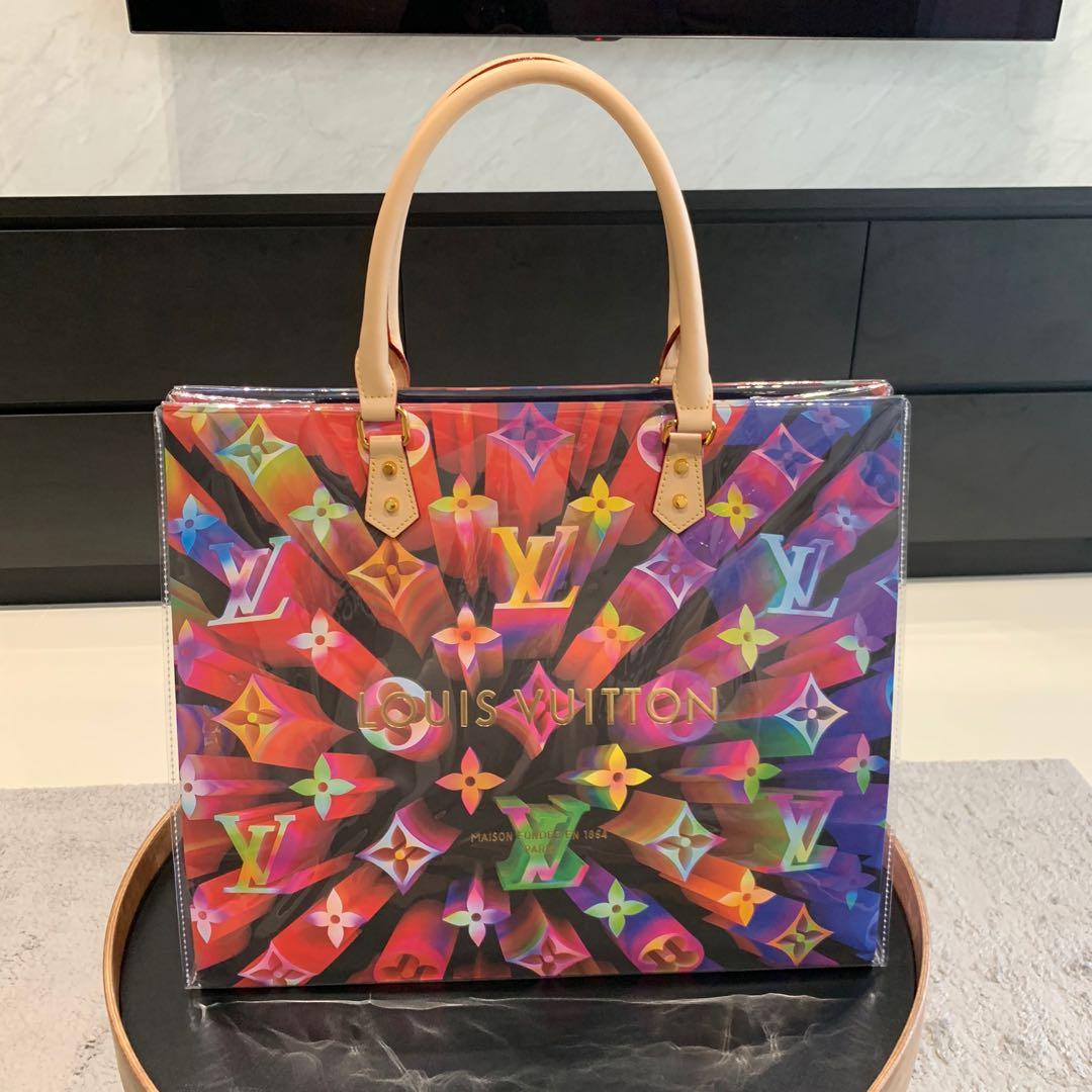 LV MULTICOLOR TOTE BAG, Luxury, Bags & Wallets on Carousell