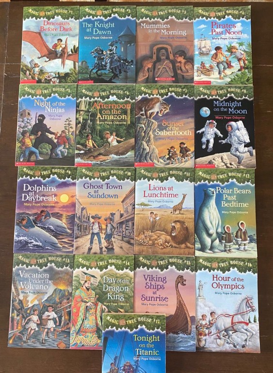 Get Wallpaper Magic Tree House 1 17 Books Stationery Children S Books On For iPhone