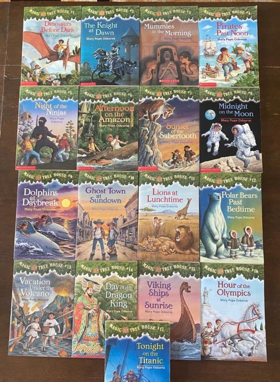 Get Wallpaper Magic Tree House 1 17 Books Stationery Children S Books On For iPhone Free