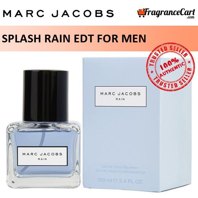 Marc Jacobs Splash Rain EDT for Unisex 100ml Tester Men Women Eau de Toilette Blue Brand New 100 Authentic Perfume FragranceCart Beauty Personal Care Fragrance Deodorants on Carousell