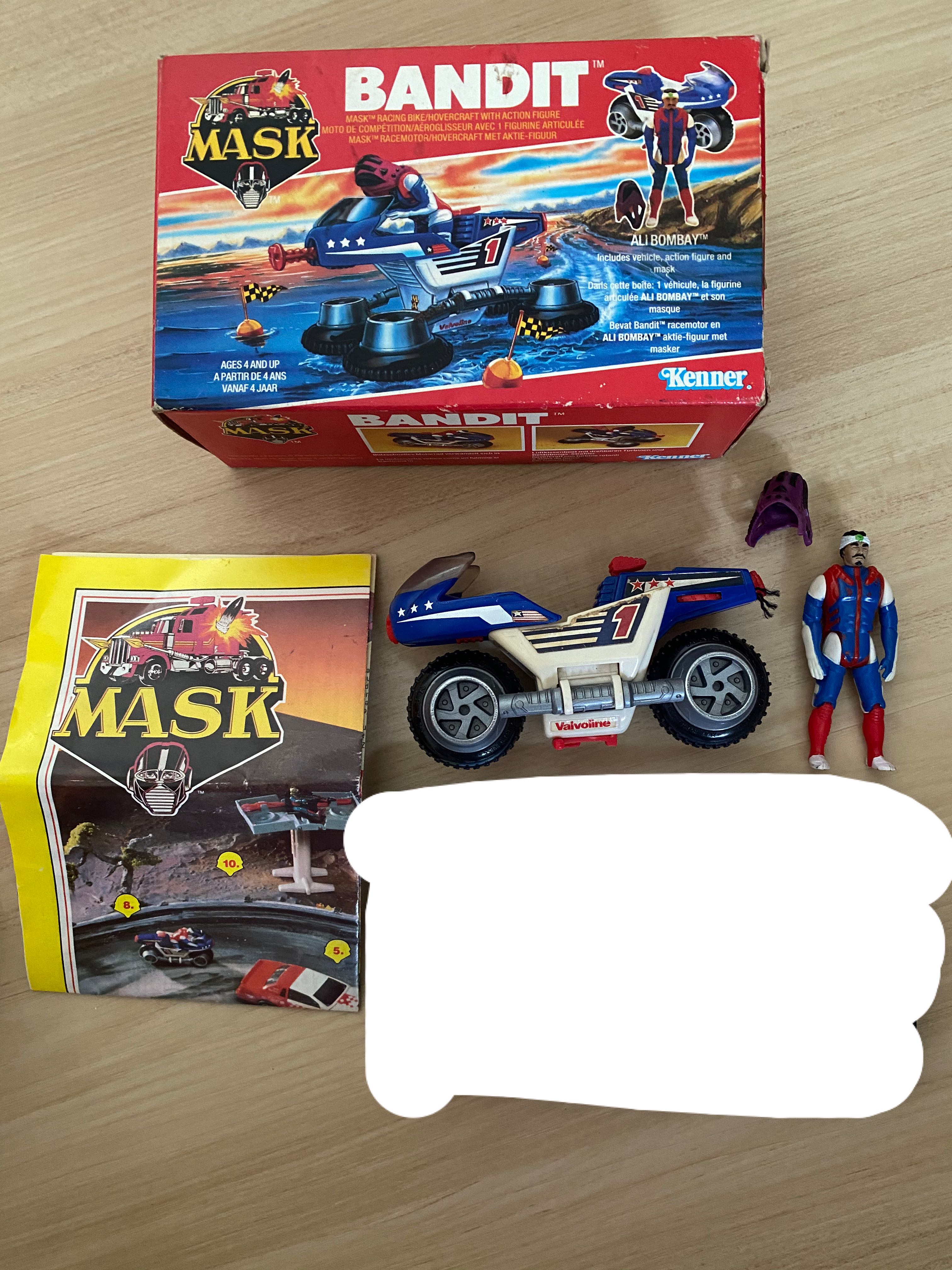 SEALED Vintage M.A.S.K. Kenner 1986 3d View-Master Gift Set Box