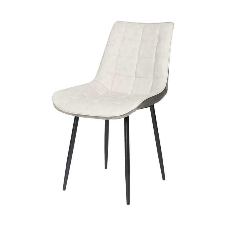 Modern Dining Chair White Grey Velvet Furniture Tables Chairs On Carousell
