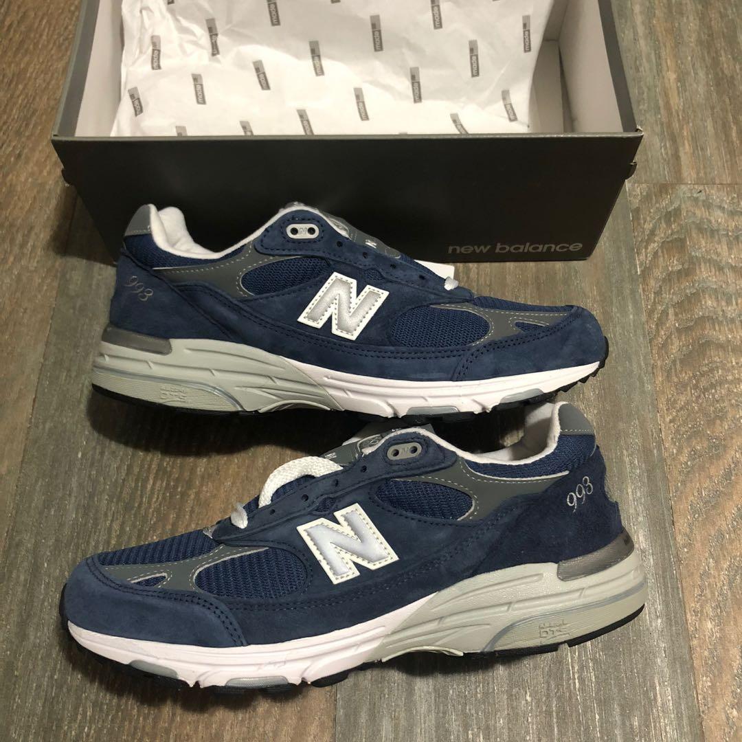 New Balance 993 VI Navy 990 992 wtaps, 男裝, 鞋, 波鞋- Carousell