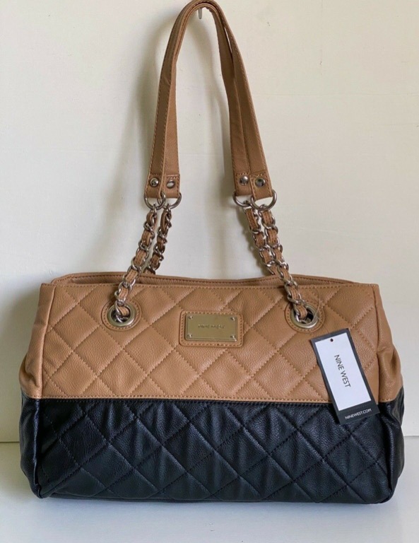nine west quilted bag