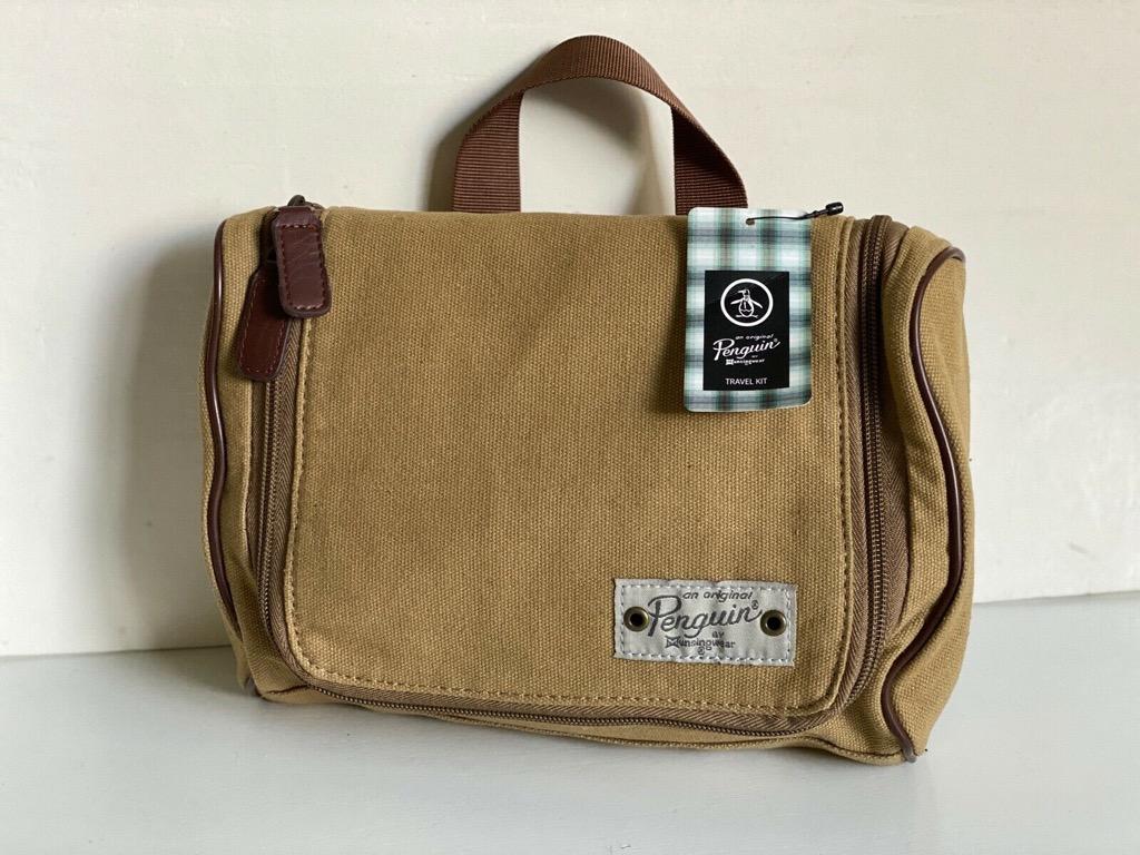 Penguin hanging toiletry bag clearance