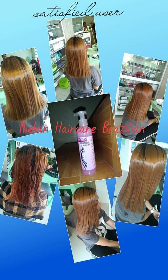 Niehan care brazillian blowout (Category: Hair Removal) located in Caloocan City. Submitted by acelyn (Listing ID 1015753180, Image 2). Description: Mapapawow kanalang talaga sa ganda at effect ng product na to NIEHAN HAIRCARE Brazilian blowout 😱😱👍👍👍 ✅Very affordable specially sa mga salon owners at naghohomeservice ✅❤️Safe and effective ✅❤️Pwedeng pwede gawin mag-isa ✅Proven and quality tested ✅With DTI permit ✅Pwedeng pwede ✅good quality p