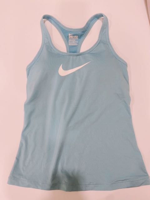 nike padded tank top