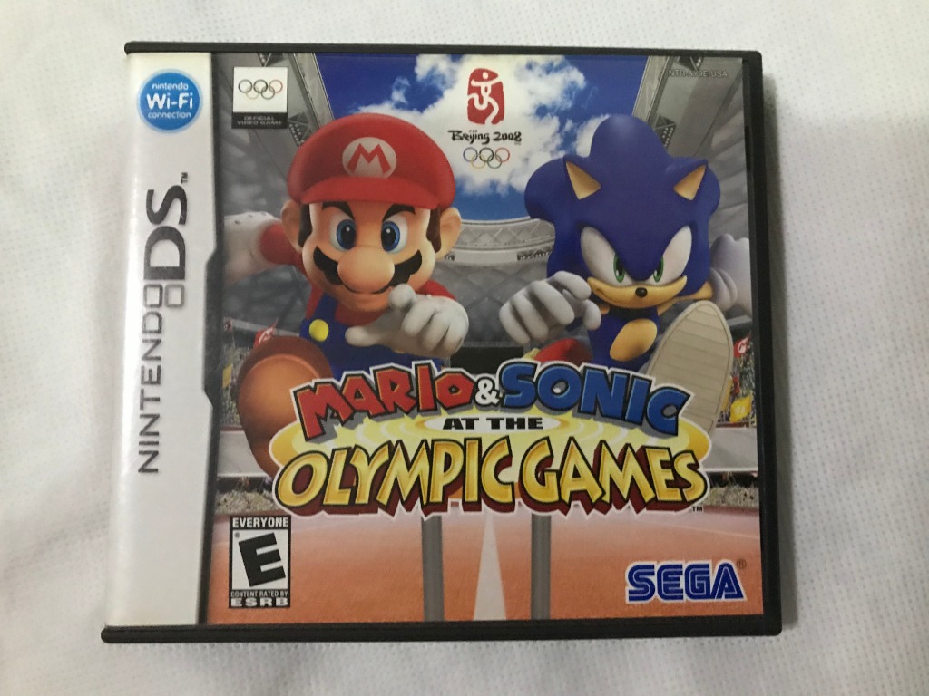 Nintendo Ds Mario And Sonic At The Olympic Games With Complete Manuals And Brochures Video Gaming Video Games On Carousell