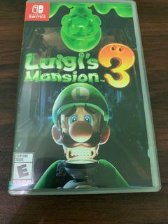 Nintendo switch game - Luigi’s mansion 3