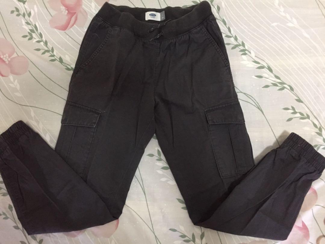 Old Navy Jogger Cargo Pants Boys Size 10 12 Women S Fashion Clothes Pants Jeans Shorts On Carousell