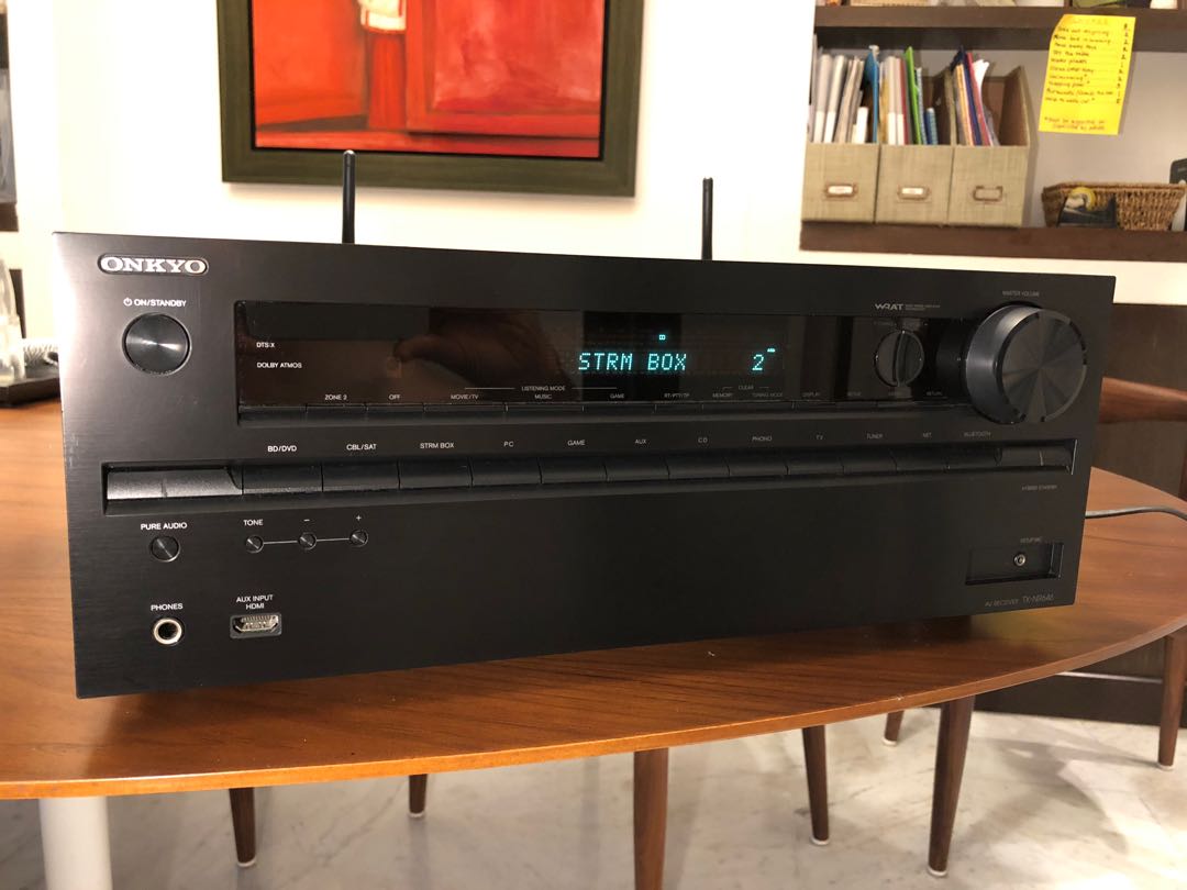 Onkyo TXNR646 AV Receiver, Audio, Soundbars, Speakers & Amplifiers on