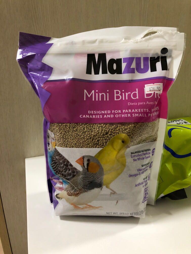 OPENED Mazuri bird food for small birds, Pet Supplies, Pet Food on