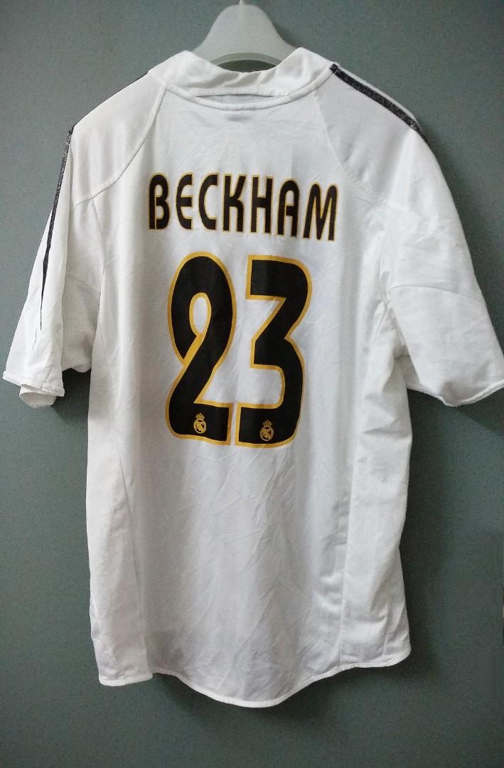 Adidas Real Madrid David Beckham Made in Portugal 10 10 Men s