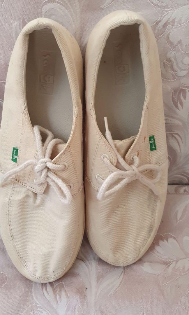 Original Sanuk Off white shoes, Men's 