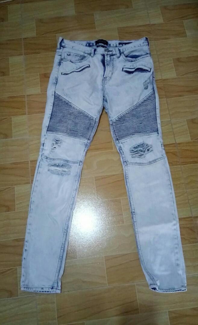 pacsun biker jeans