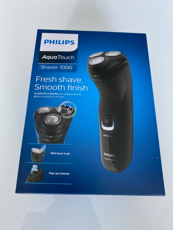 Philips Series 1000 Aquatouch Wet and Dry Electric Shaver, Model: S1223 ...