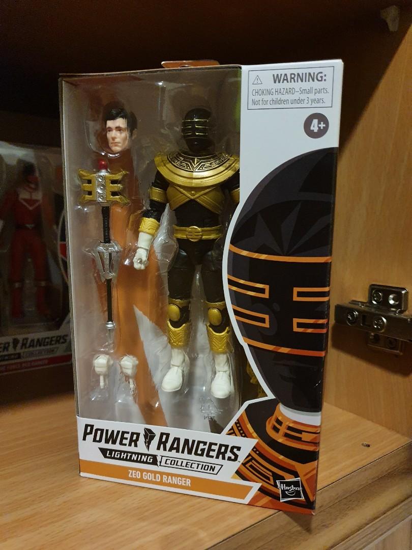 gold zeo ranger lightning collection