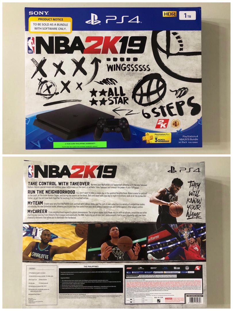 Ps4 outlet 2k19 bundle