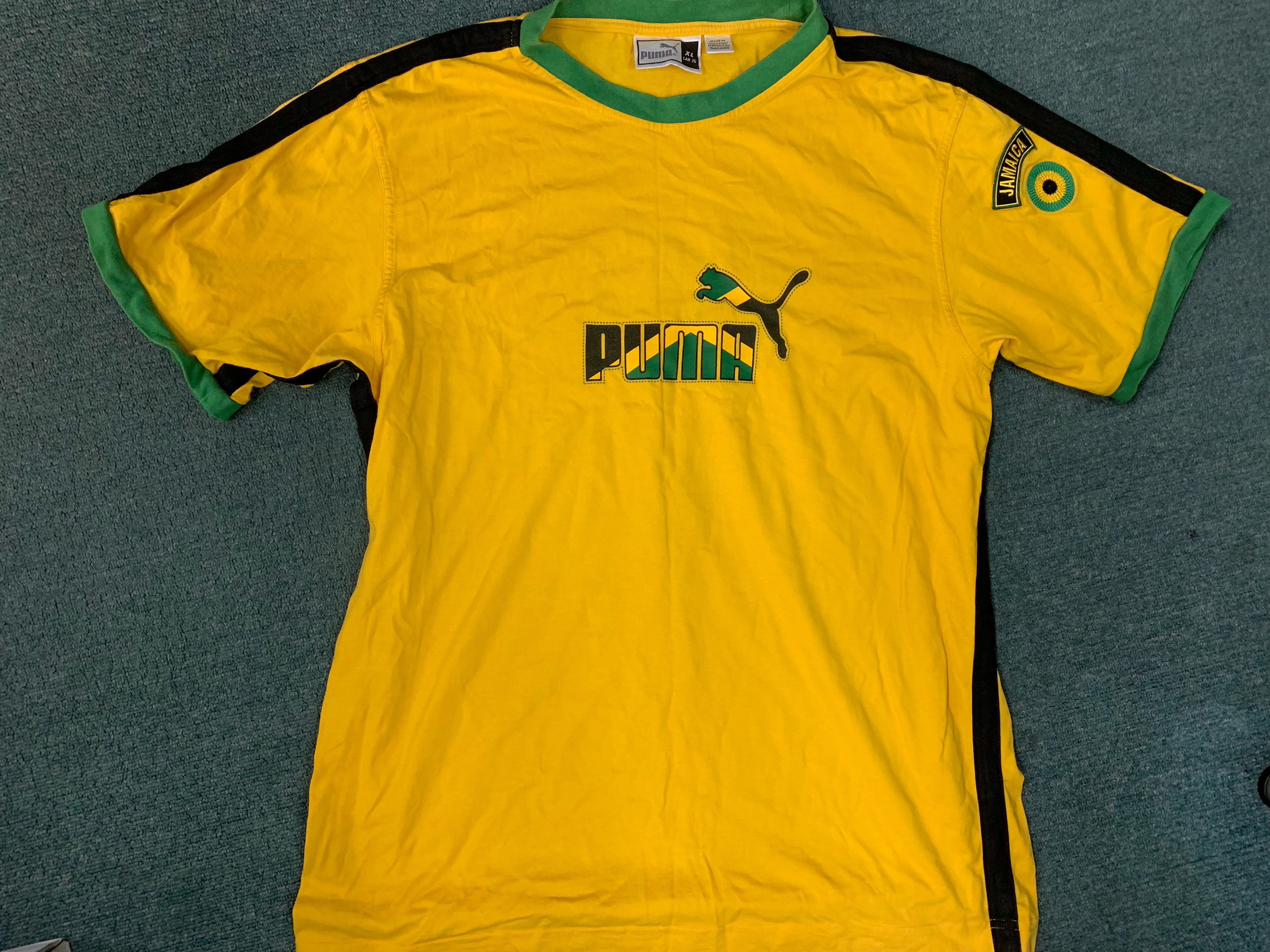 Puma Jamaica t-shirt XL, Men's Fashion 