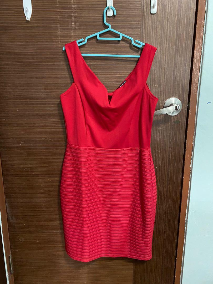 Quiz Dress Women S Fashion Clothes Dresses Skirts On Carousell