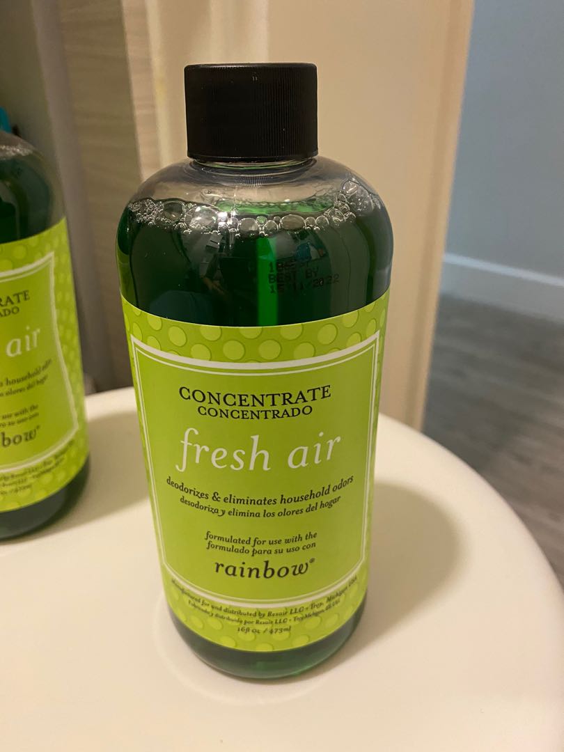 Rainbow fresh air 消毒水, 家庭電器, 空氣清新機及抽濕機 Carousell