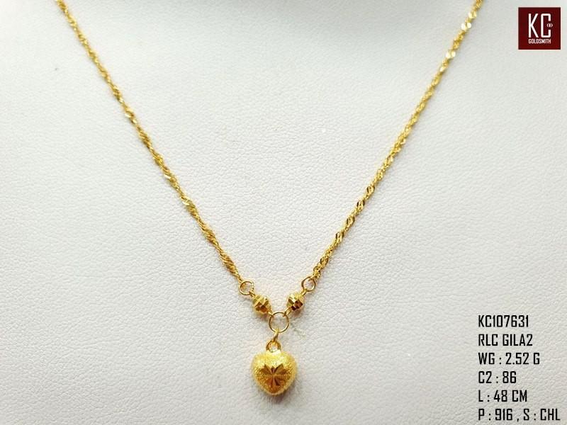 Rantai Leher 916 Women S Fashion Jewellery On Carousell