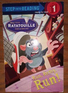 Ratatouille - Run Remy Run - Step into Reading - PreLoved #3S