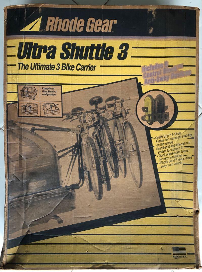 ultra shuttle 3 bike rack