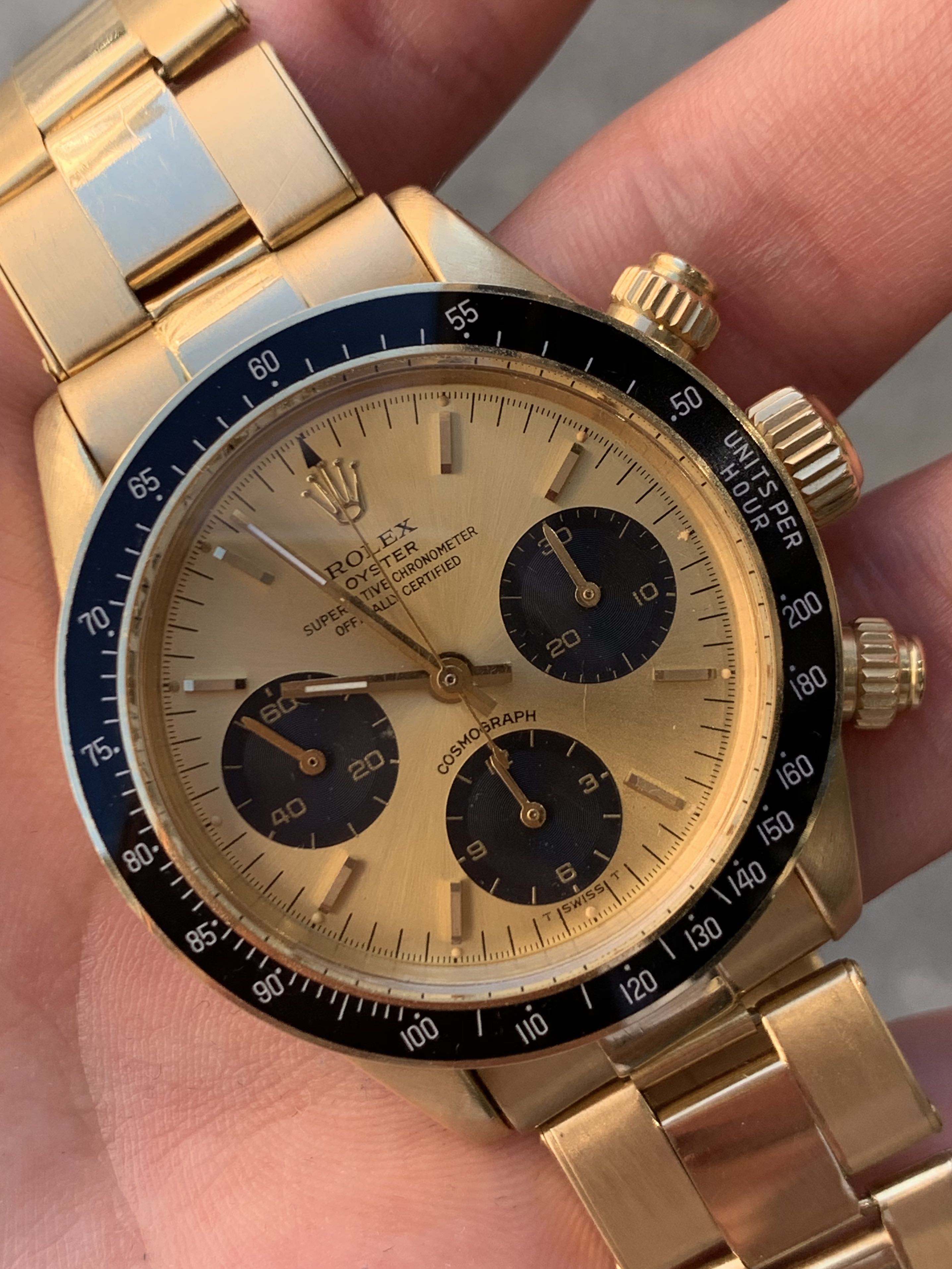 Rolex 6263 shop gold