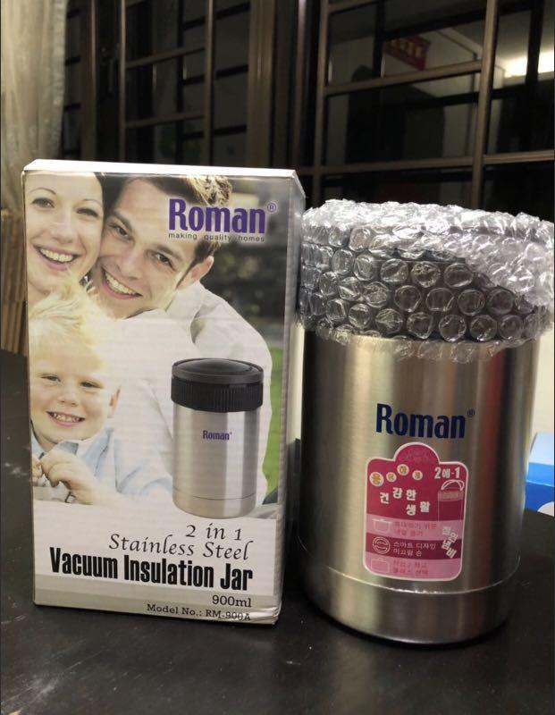 Roman Thermal Flask Jar New Furniture Home Living