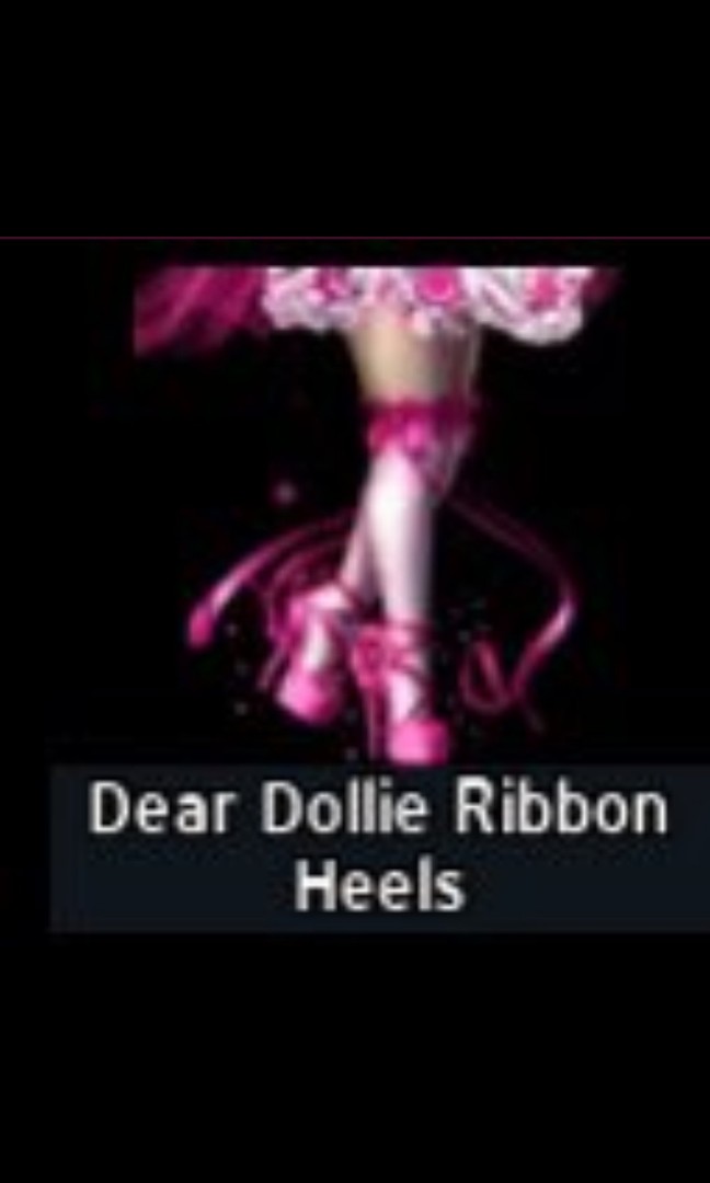 可講價 Royale High Dear Dollie Heels Roblox 玩具 遊戲類 其他 Carousell - royal high roblox dear dollie heels