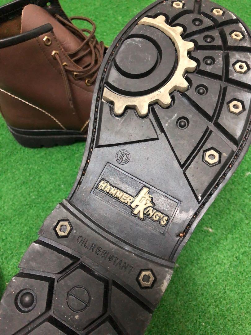Safety Boot hammer king, Men's Fashion, Footwear, Boots on Carousell