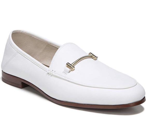 Sam Edelman Lior Loafer (White), 女裝, 鞋, Loafers - Carousell