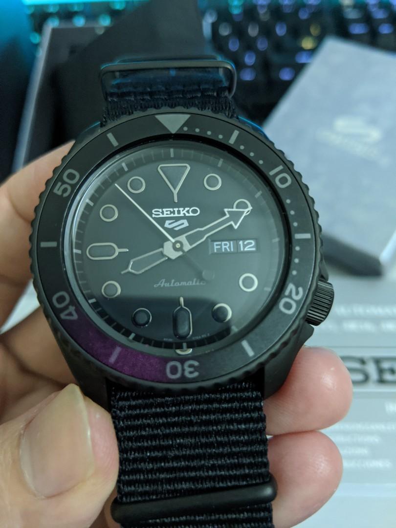 Seiko 5kx black outlet