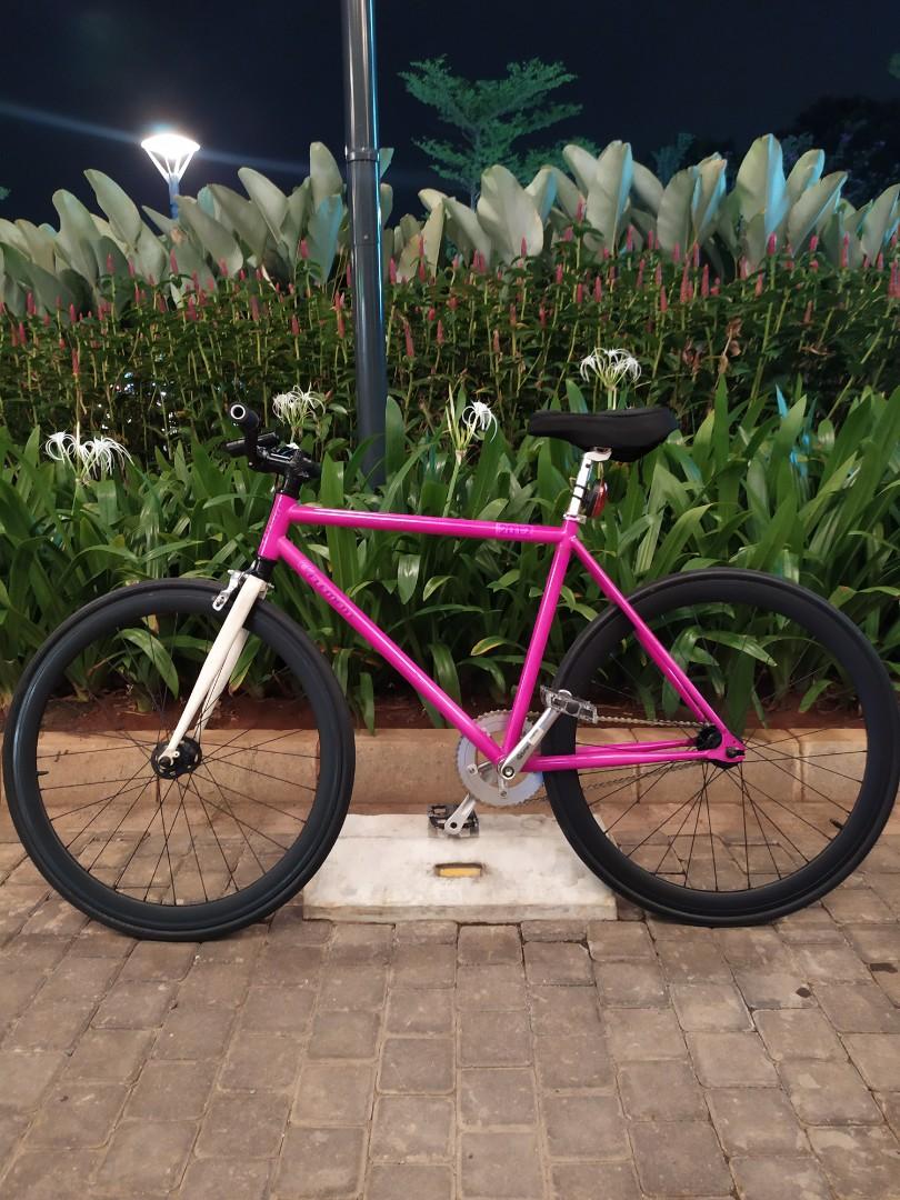 Sepeda Fixie element limited edition part borju Olah Raga Sepeda