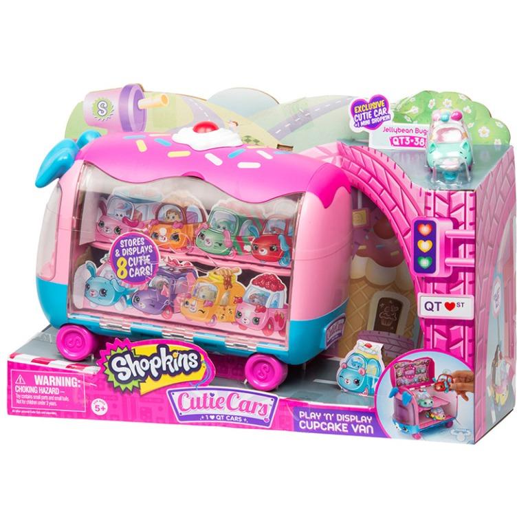 shopkins cutie cars cupcake van
