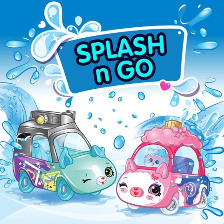 Shopkins Cutie Cars Splash 'N' GO Spa Wash