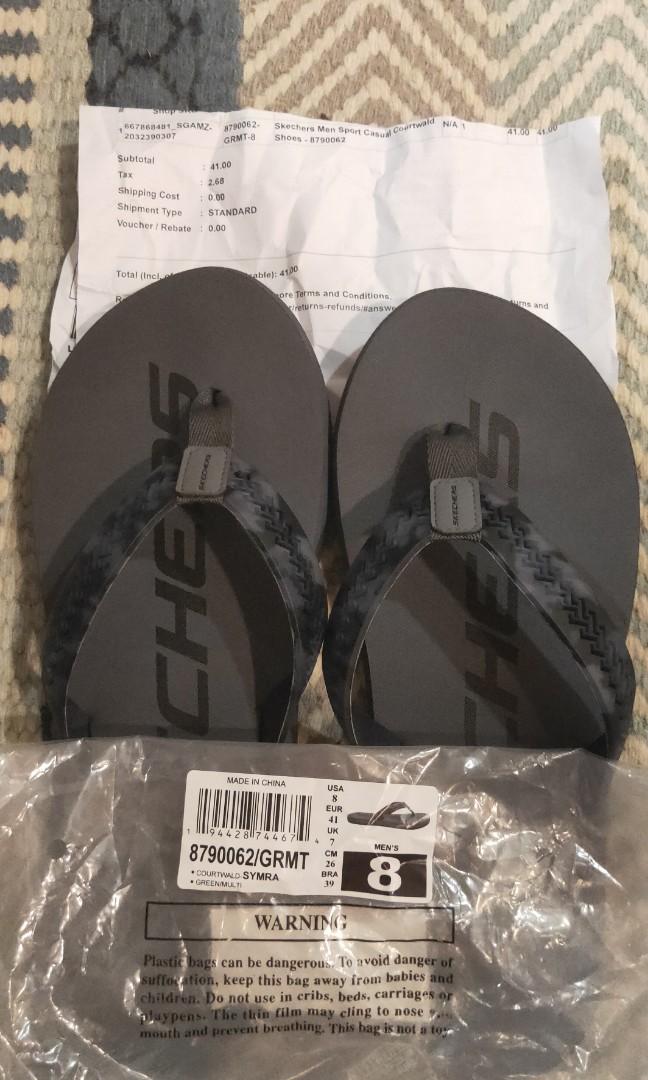 skechers slippers size 8