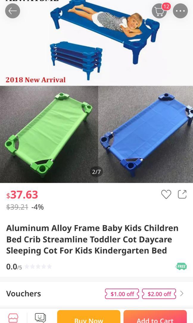 Stack cot for preschool, Babies & Kids, Infant Playtime on Carousell