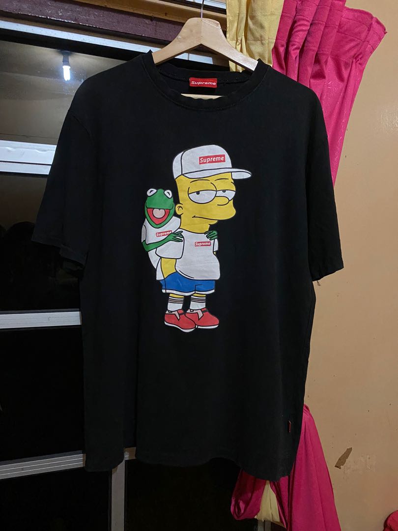 T shirt 2025 supreme bart simpson