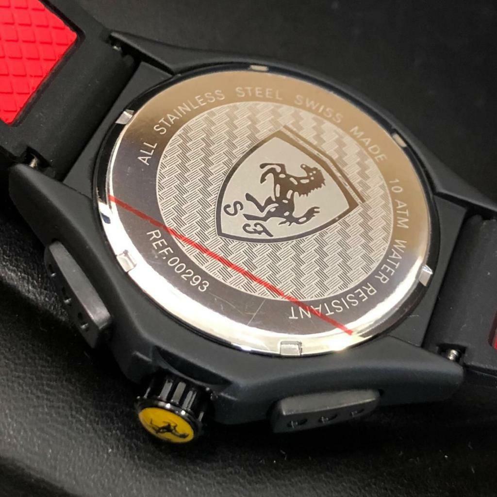 Swatch Chrono Ferrari edition Men s Fashion Watches Accessories Watches on Carousell