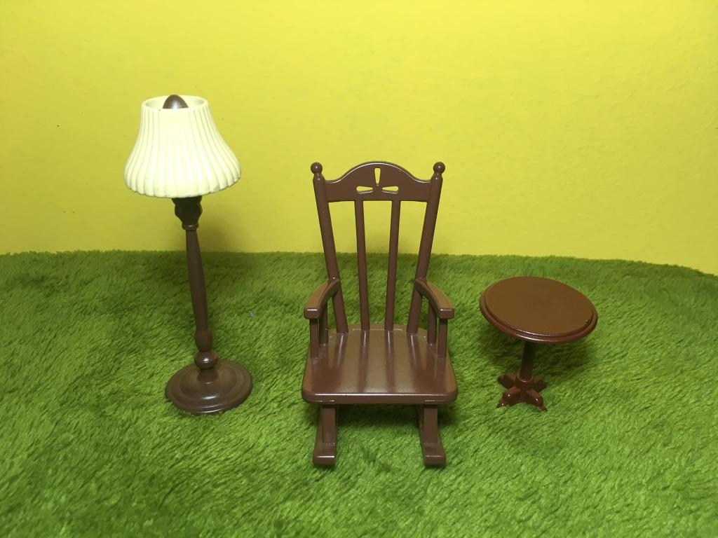 Sylvanian Families Brown Rocking Chair Side Table Floor Lamp Set Toys Games Toys On Carousell 1600 x 1600 jpeg 34 кб. carousell