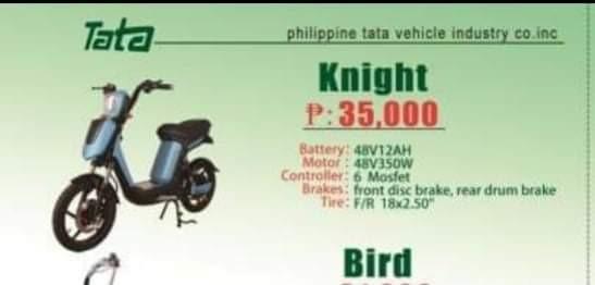 tata electric bicycle price