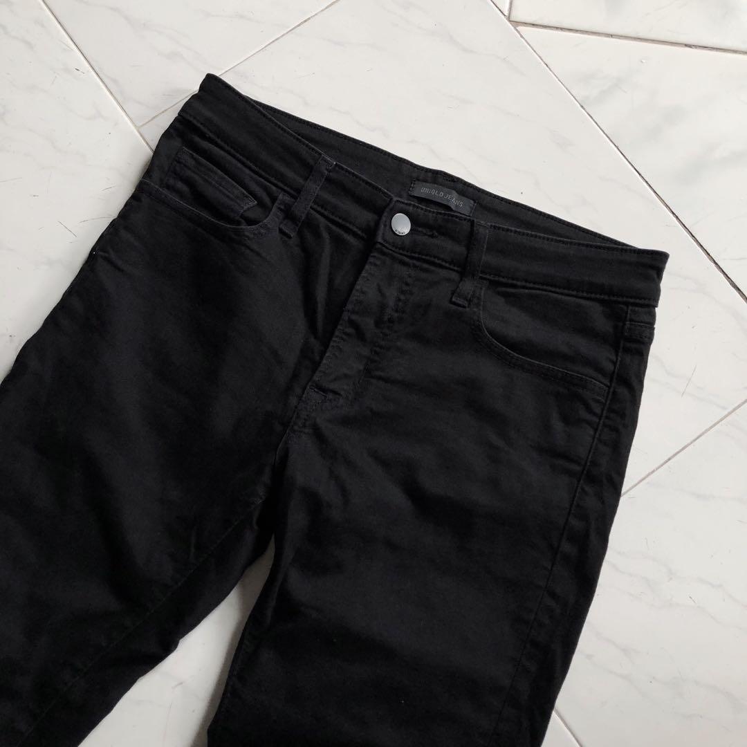 uniqlo black jeans mens