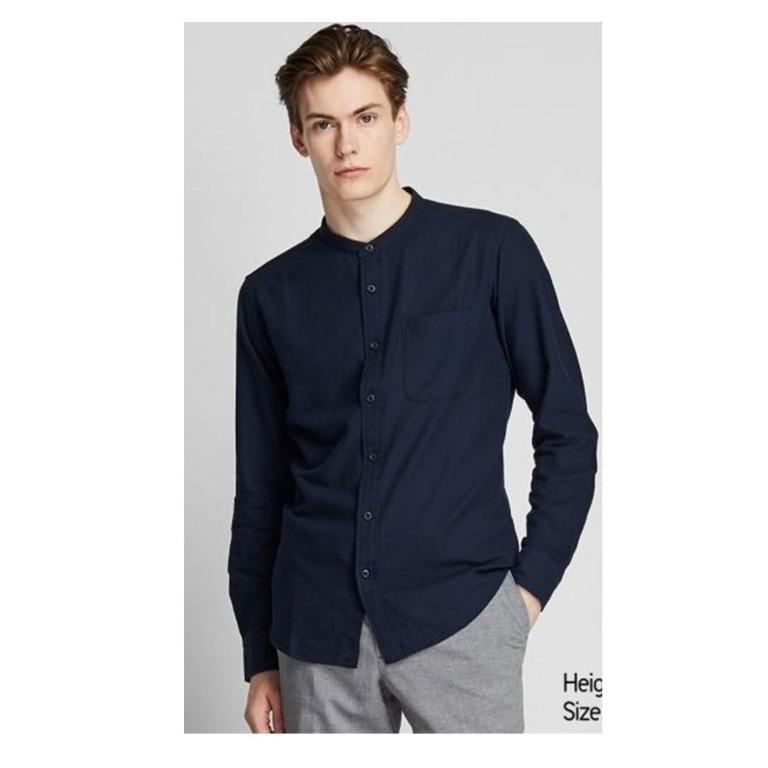 chinese collar uniqlo
