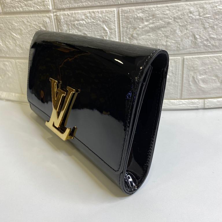 Patent leather handbag Louis Vuitton Gold in Patent leather - 20814512