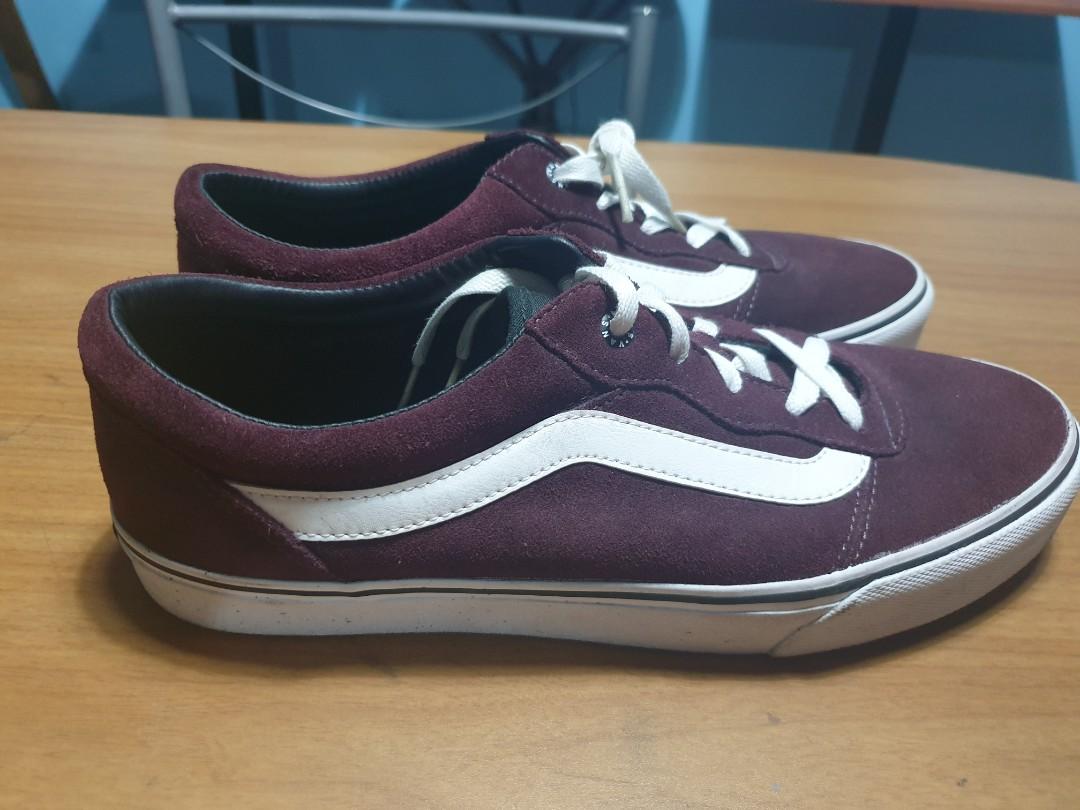vans old school maroon