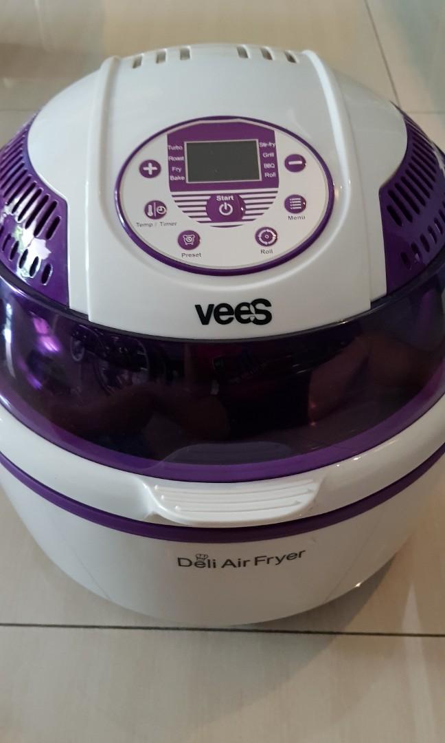 VEES Deli Air Fryer 10 TV & Home Appliances, Kitchen Appliances, Fryers on Carousell