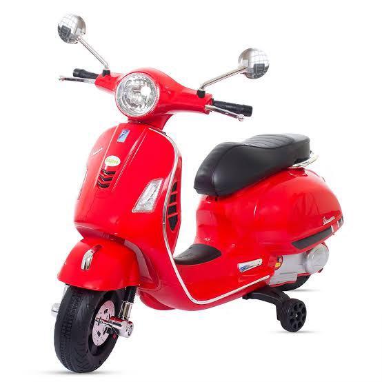 electric toy vespa scooter